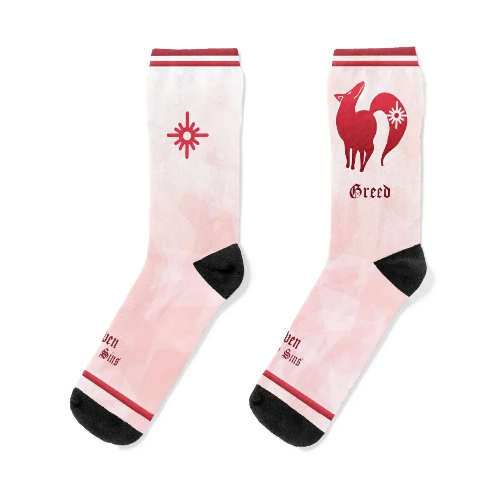 

Fox's Sin of Greed Socks sports stockings hiphop New year's christmas gifts Luxury Woman Socks Men's