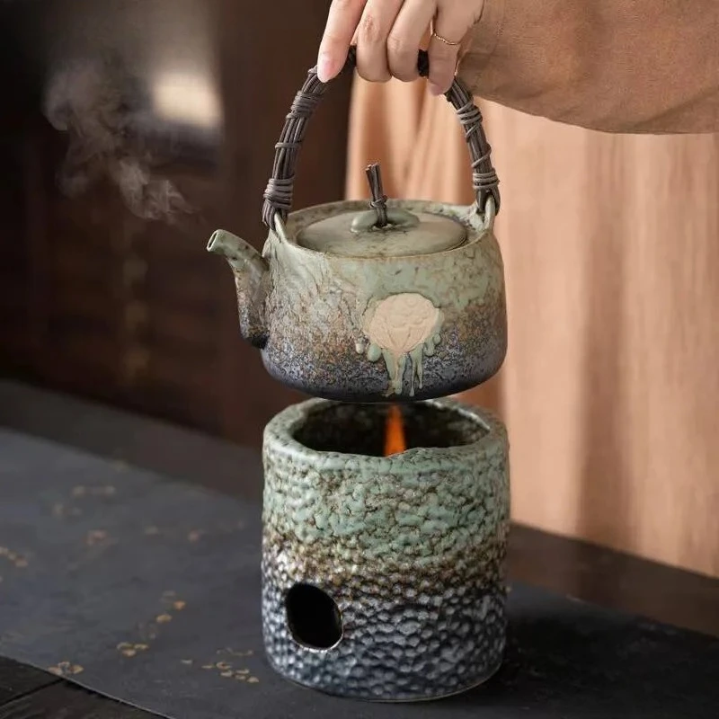 

Чайная печь Lithophyte Lotus Kiln Change с подъемной балкой и обогревателем для чая, бытовая, для кипячения воды, аксессуары для чайников