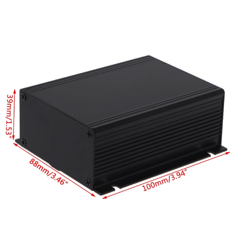 2021 nuova custodia in alluminio fai-da-te progetto elettronico scatola strumenti PCB 100x88x39mm
