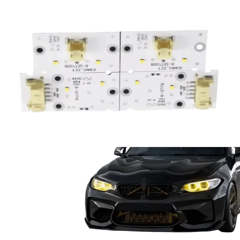 

Yellow DRL Modules Xenon Headlight 63117388923 Daytime Light LED Board 7388924 OEM For BMW F22 F23 F87 M2 228i 230i M235i