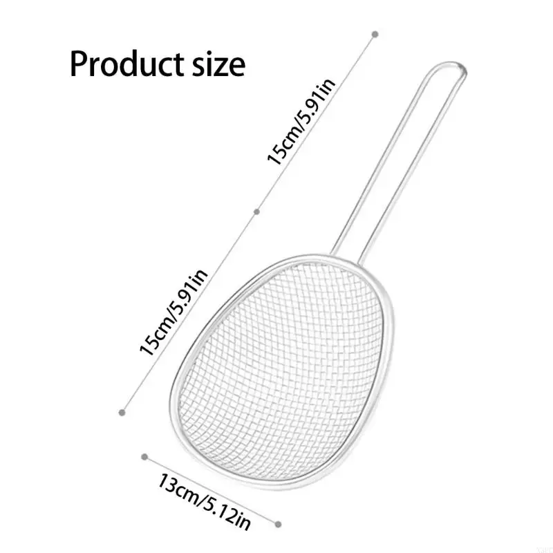 Dumpling Noodles Strainer French Chip Basket Large Sieve Drain Net X3UC