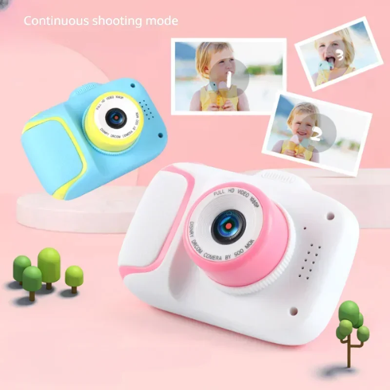 X11 Kindercamera Mini Cartoon HD Digitale Camera Jongens en Meisjes Draagbare 1080P Camera Speelgoed voor Kinderen Verjaardag Kerstcadeau