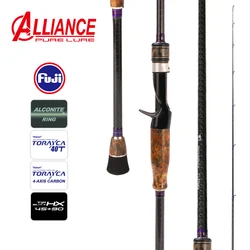 PURELURE GRJL Soft Bait Zander Rod FUJI Ring 6.8ft 7.3ft EX F Action Blanks That Targets Larger Predator Fish Like Pike Bass Rod