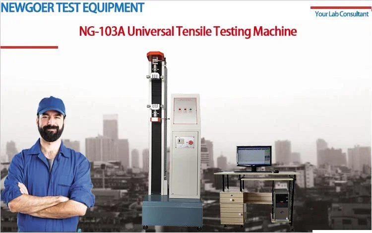 Mesin penguji tegangan Servo Universal komputer NG-103A