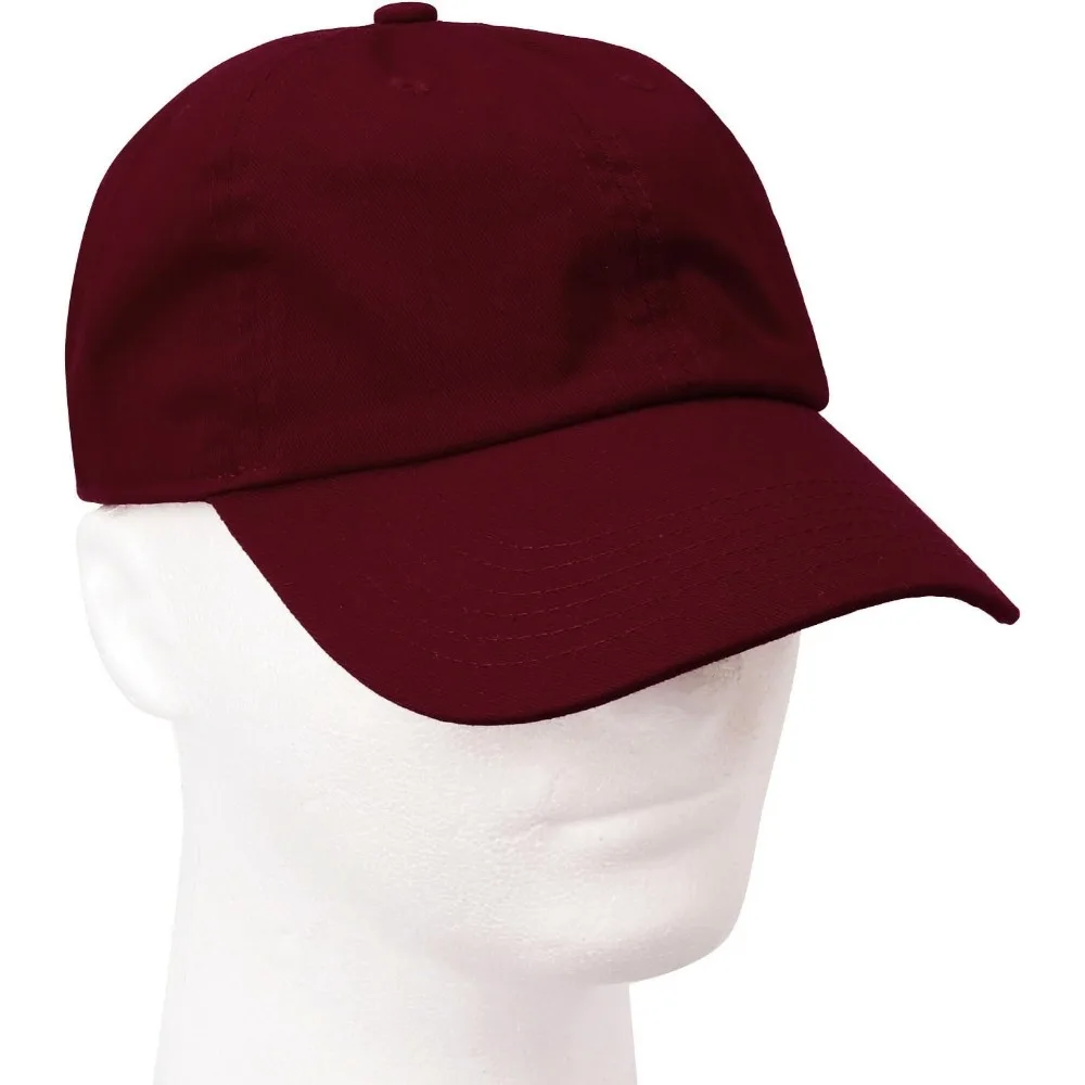 

Классическая бейсболка Dad Hat, 100% хлопок, мягкий регулируемый размер