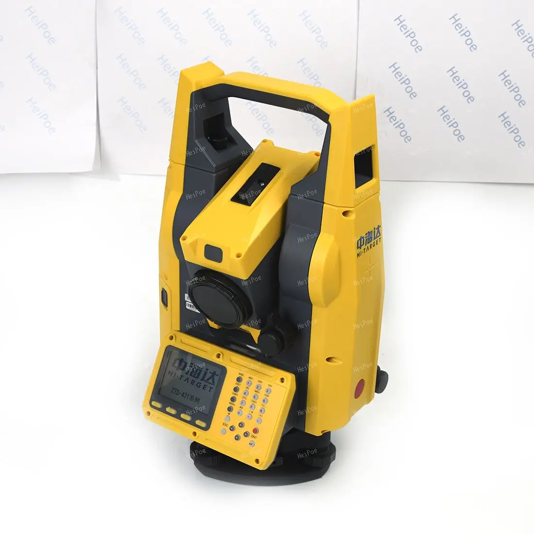 Long range 1000m non-prism hi target HTS-521L10 Color Screen total station surveying instrument