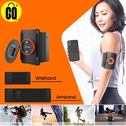 Running Sports Armband Phone Holder - for iPhone 16 Pro/Samsung Galaxy S25/Xiaomi- Secure Running, Hiking,Biking Workout Strap