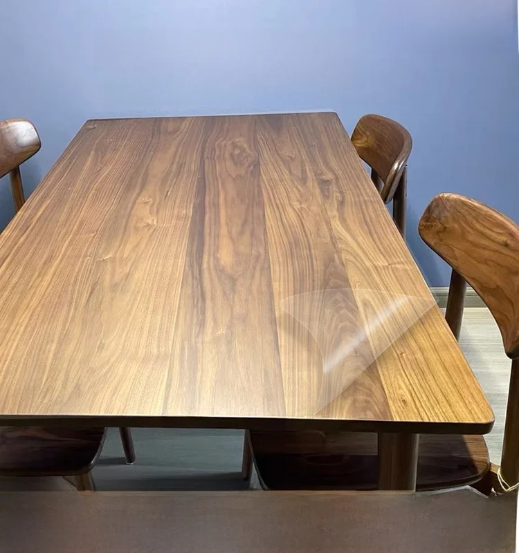 Transparent Matte Film Furniture Protection Stier for Tabletops Heat Resistant Wood Marble Coffee Table Tea Table Decor