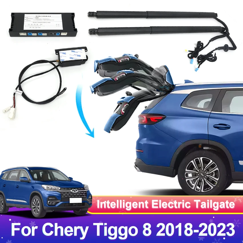 Car Electronic Auto Trunk Lift Electric Tailgate Liftgate Drive Foot Kick Sensor For Chery Tiggo 8 2018-2023 Rear Door Power Kit