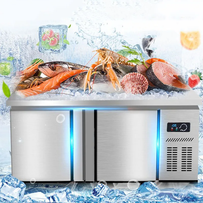 مطعم تجاري، مطبخ بار، خزانة تجميد، فريزر عميق، مبرد سطح المكتب، ثلاجة بار تحت الطاولة