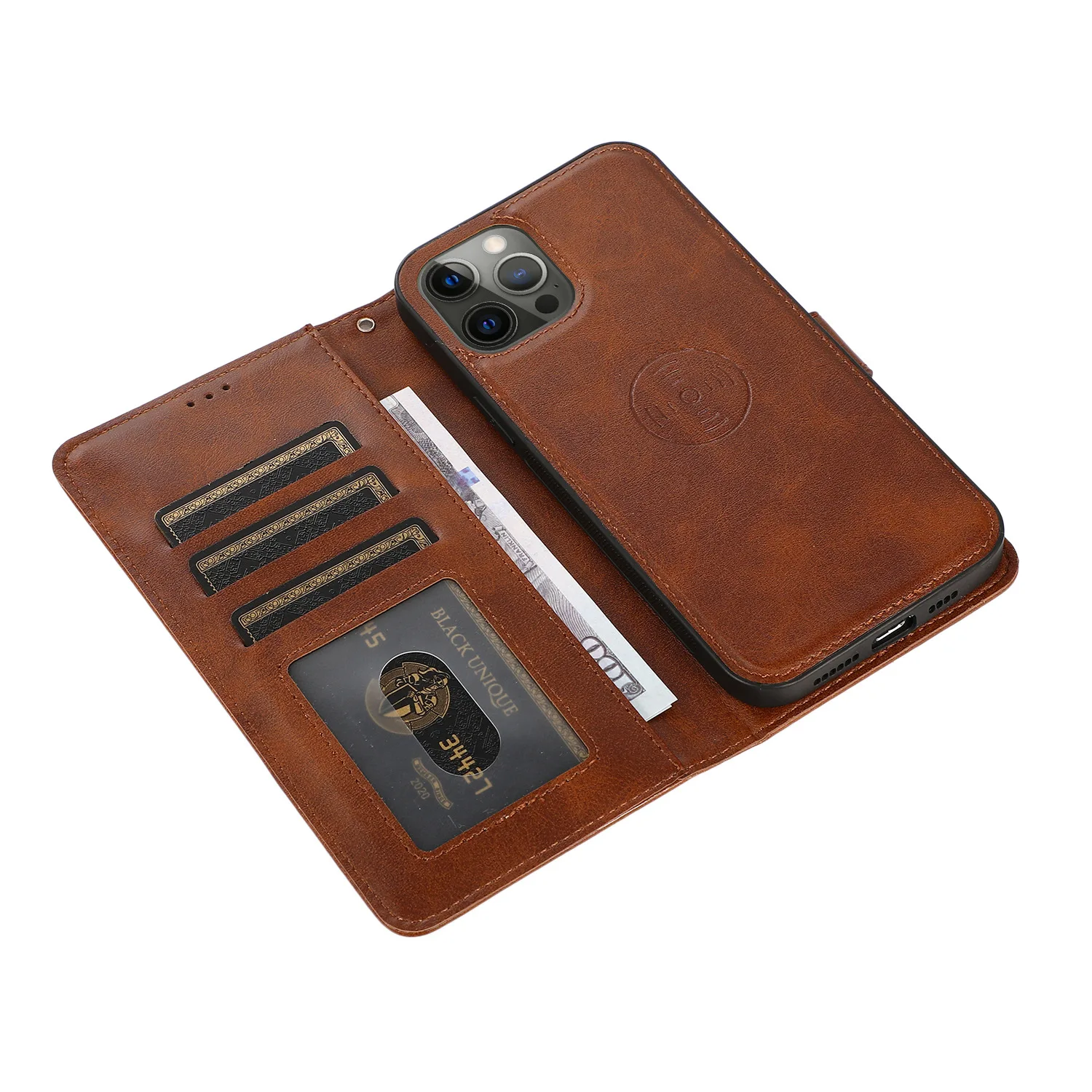 Phone14 two-in-one mobile phone case suitable for Apple 12, protective case, split, XS Max, wallet style, leather case