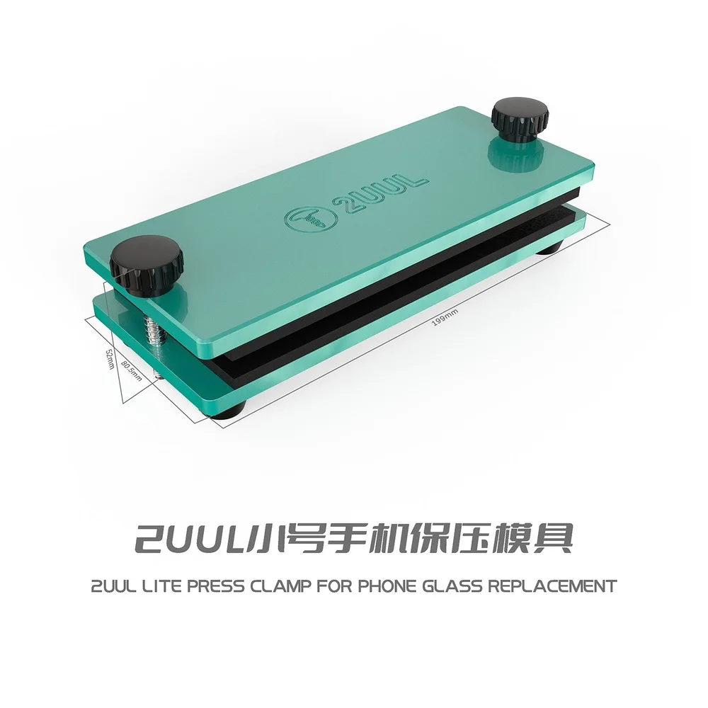 2UUL DA03 Lite Press Clamp Universal Mobile Phone Back Cover Glass Replacement LCD Screen Maintenance Fixing Fixture