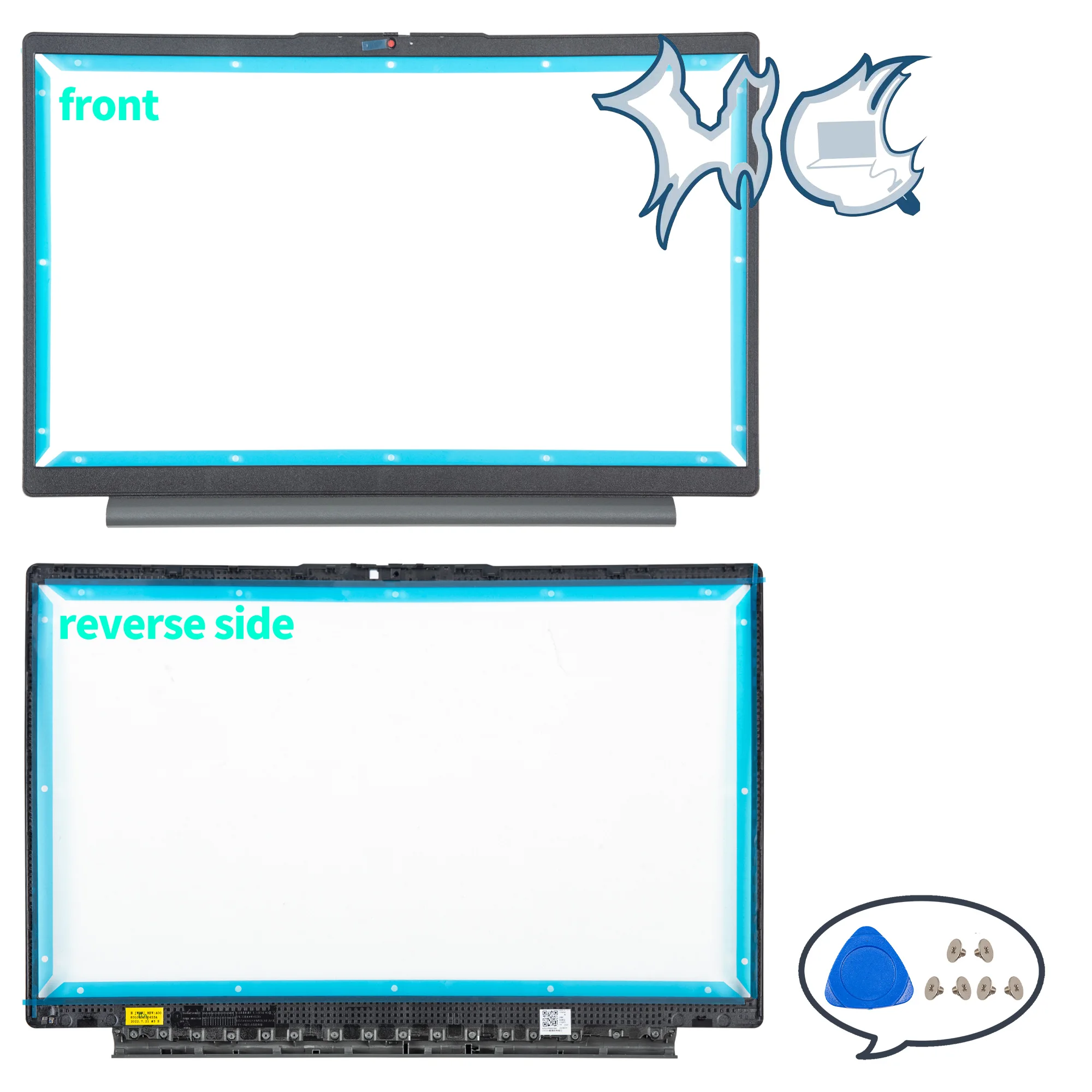 New PC Cover For MSI GL63 MS-16P6/16P5 MS-16P7 8SC 8SD 8RB 8RC 8RCS 8RD 9SC LCD Back Cover Bezel Hinges Palmrest Bottom 15.6inch