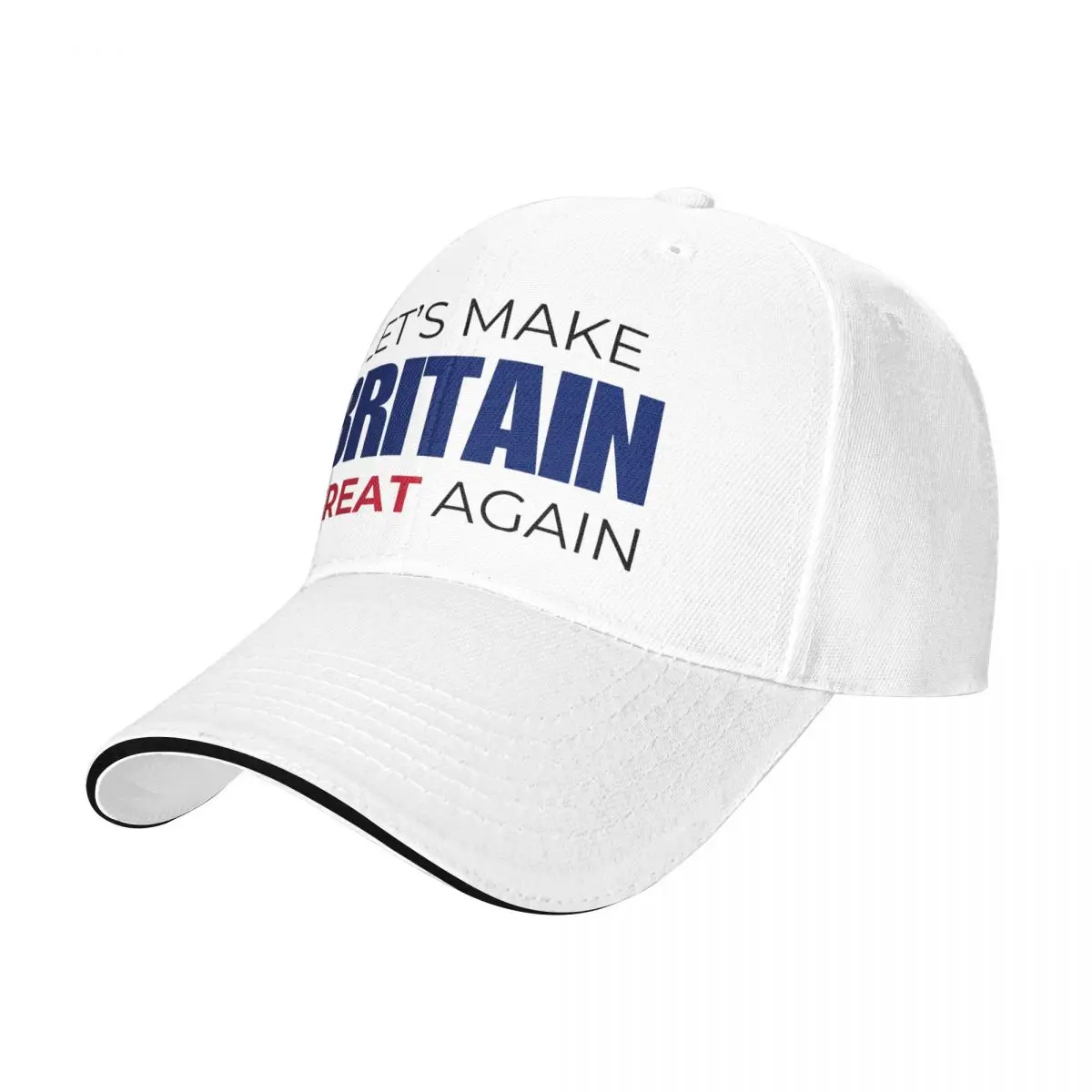 Baseball Caps Let's Make Britain GREAT Again UK Awesome Graphic Female Male Casual Summer Caps
