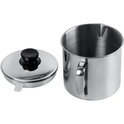 Bacon Grease Container Kitchen Oil Container Can with Strainer for Store Meat Frying Oil and Cooking Grease Storage