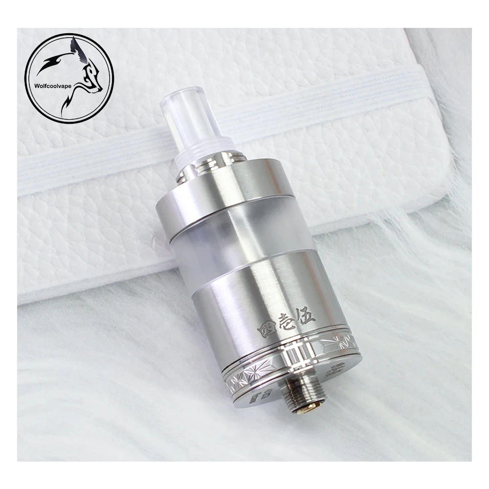 

Wolfcoolvape Style Four One Five 415 RTA Virtuous vape 3.3ml Atomizer 22mm vaporizer 415 Virtuous RTA 316ss
