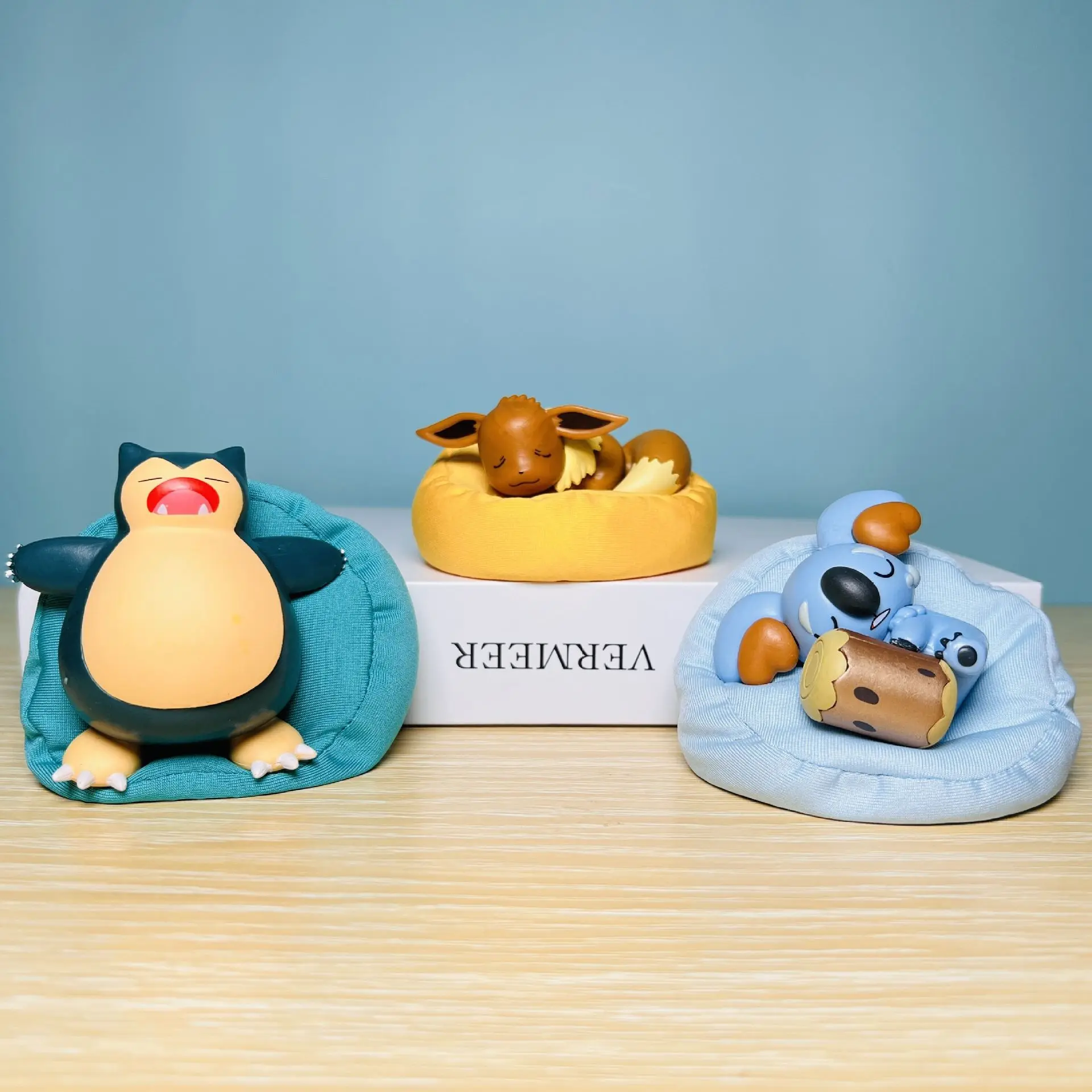 Sleeping Position Pet Pok É Mon Pok É Mon Pikachu Bulbasaur Kirby Beast Figurine Figurine