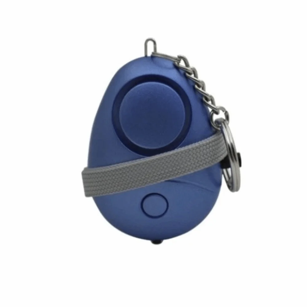 Anti-loss Loud Siren Personal Alarm Egg-shaped 130dB Sound Security Alarm LED Flashlight Emergency Alarm Kids
