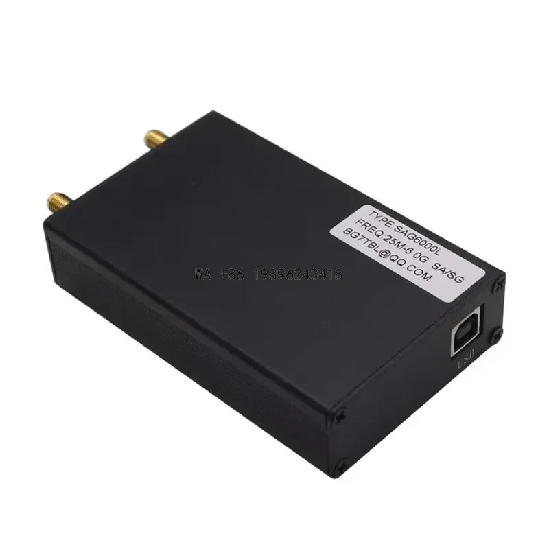 Wmwmnu for SAG6000L 25MHz-6GHz Signal Source Tracking Signal Generator Simple Spectrum Analyzer