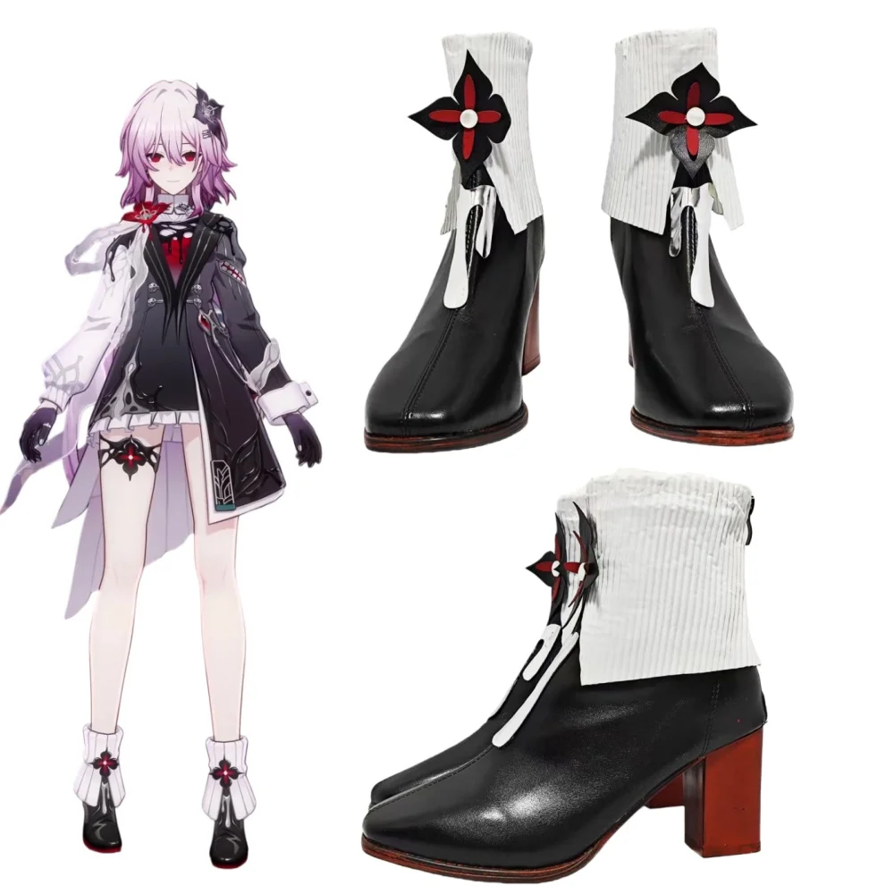 Honkai Star Rail Weekdag Cosplay Spel Schoenen Kostuum Accessoires Rekwisieten Anime Halloween voor Vrouw Schoenen
