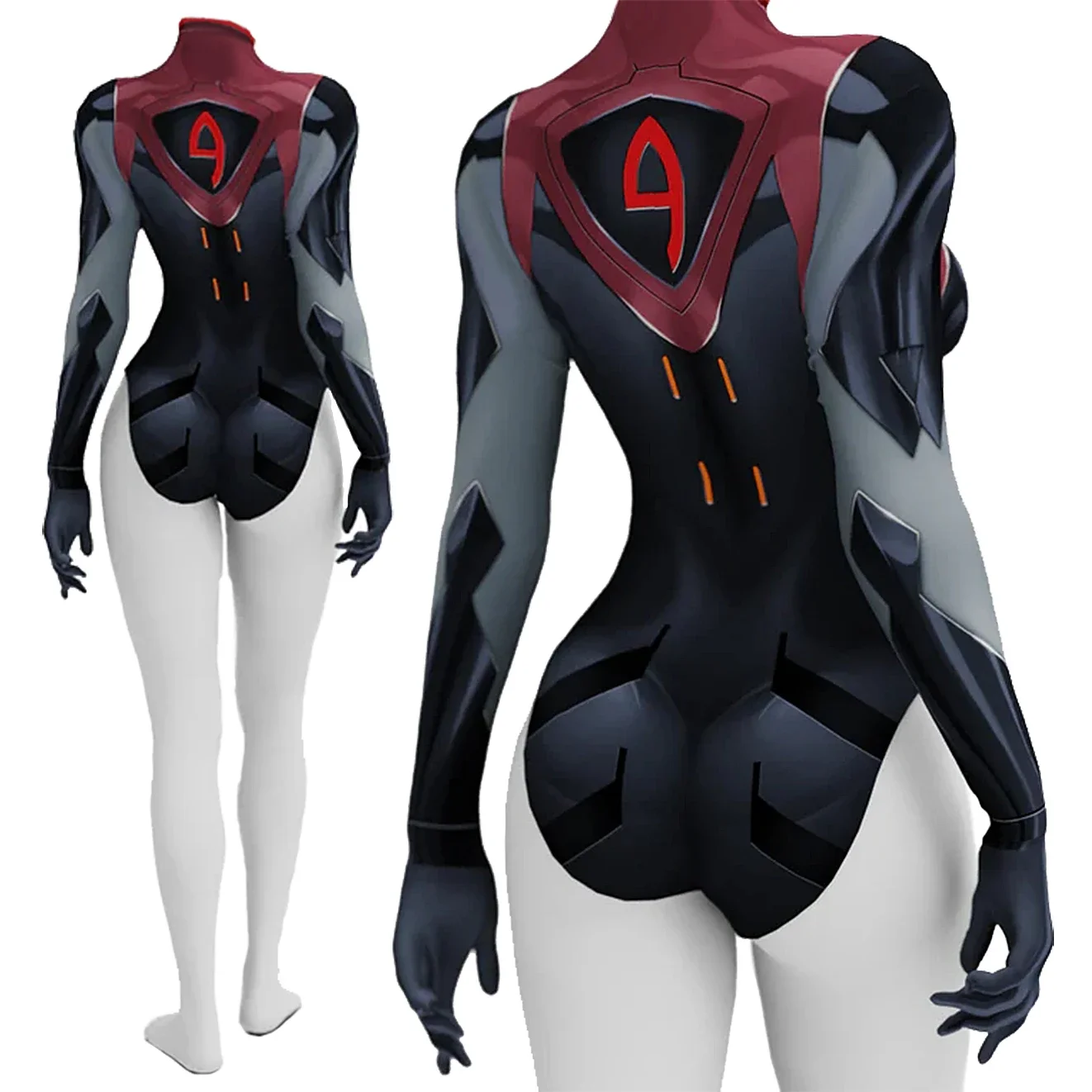 Eva Ikari Shinji Cosplay Frau Badeanzug Superheld 3d gedruckt Spandex Bodysuit Mädchen Badeanzüge Zentai Bikini Halloween Kostüm