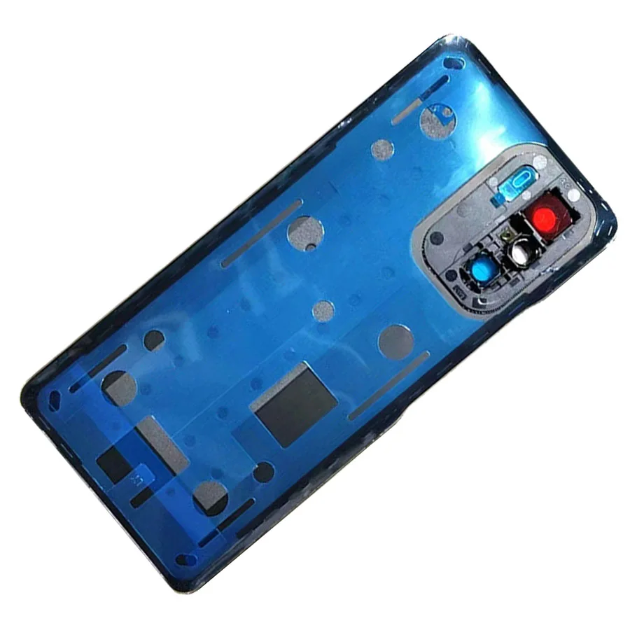 NEW For Xiaomi Poco F3 Back Battery Cover Glass Panel Rear Housing Door Case+Camera Lens For Poco F3 Battery Cover