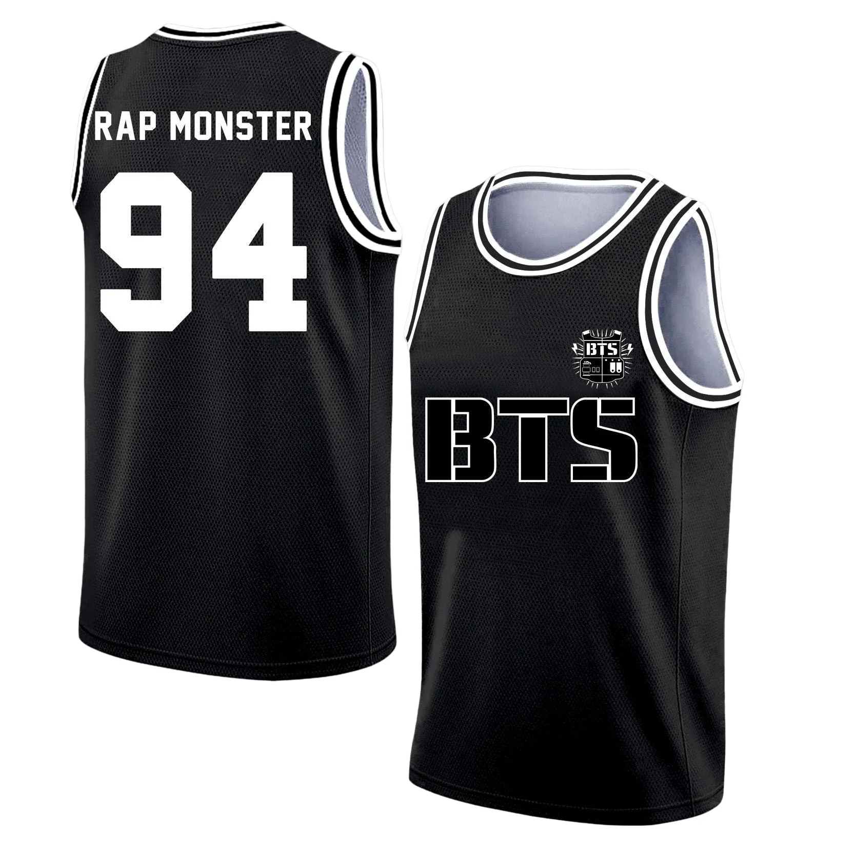 BTS Arirang 2026 World Tour Neues Basketball-Outfit KpopY2k Atmungsaktives Tanktop Lässiges Hemd Street-Family-Kleidung – Detail 9