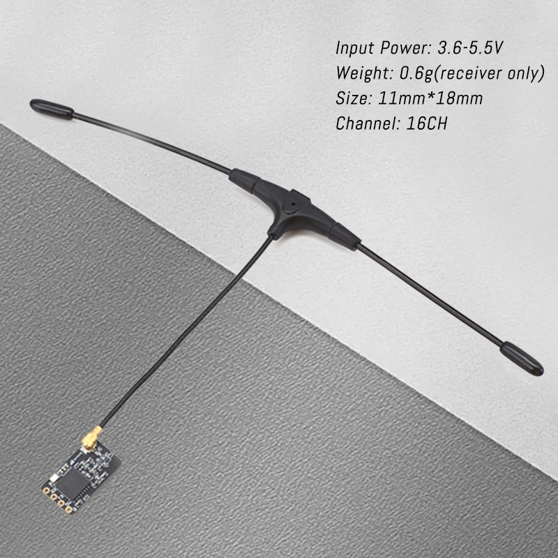 BAYCK ELRS Receiver 915M/2.4GHz NANO ExpressLRS RX T Type Antenna Support WiFi For RC FPV Racing Drone Quadcopter