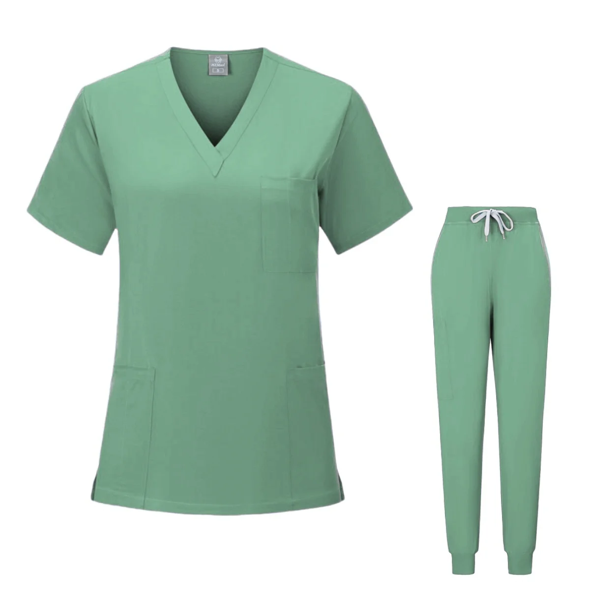 Veelkleurige Medische Uniformen Ziekenhuis Chirurgische Verpleegkundige Scrubs Set Unisex Verpleegkundigen Accessoires Tandheelkundige Kliniek Schoonheidssalon Werkkleding