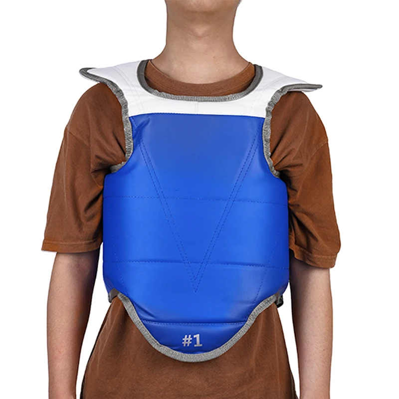 معدات حماية الجسم المميزة بشعار مخصص عالي الجودة من Taekwondo Armor مع واقي الصدر للتدريب