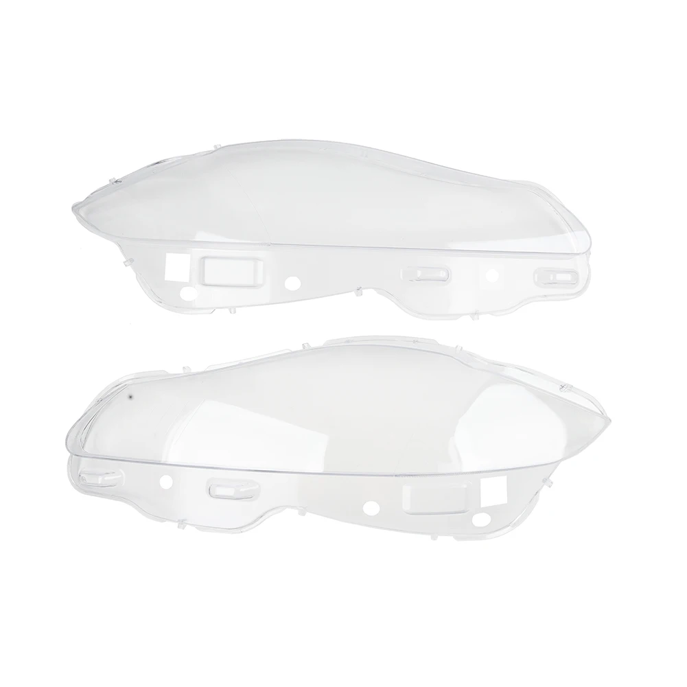 2Pcs Left+Right Car Headlight Lens Cover Headlamp Shell Replacement For Jaguar XJ 2010-2019