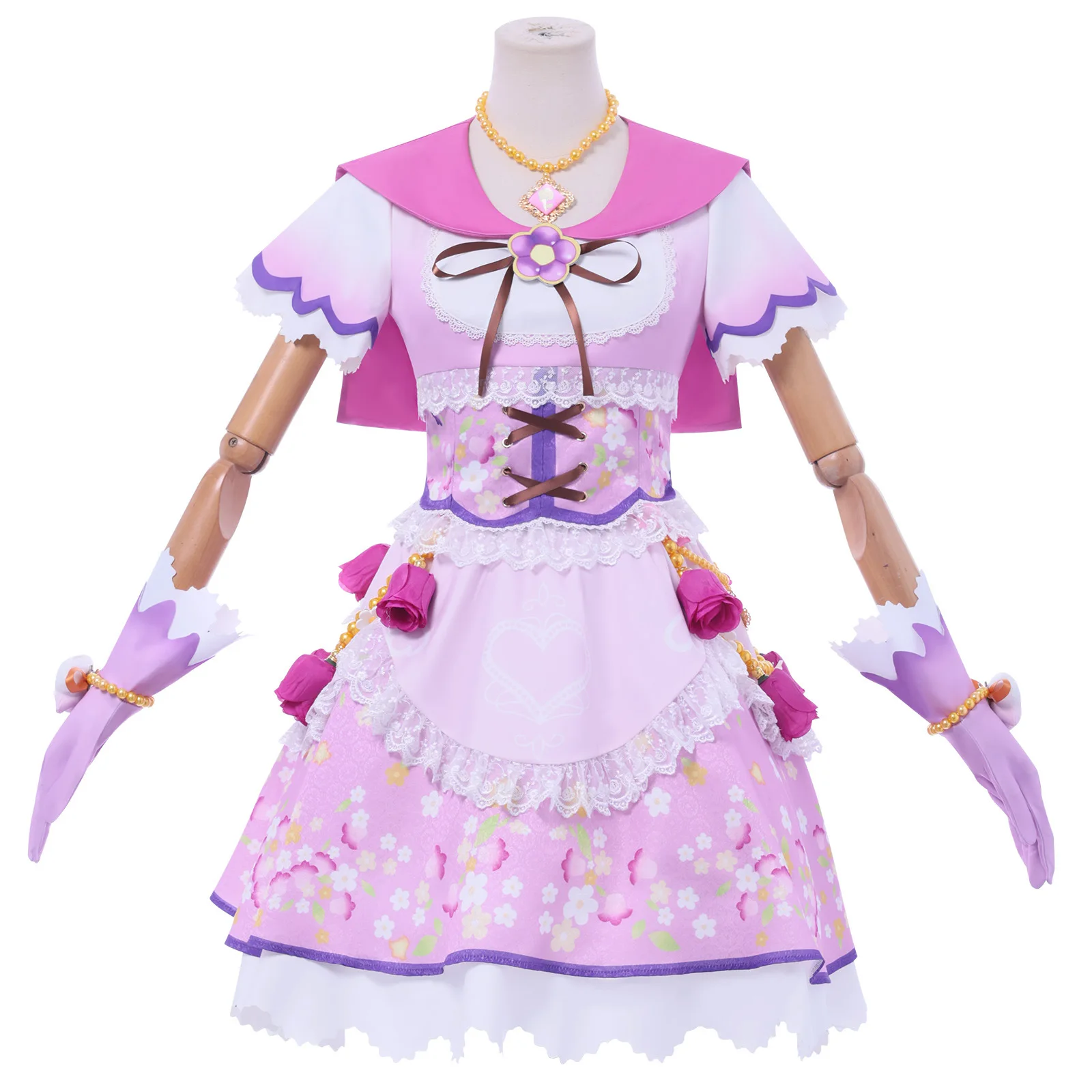 أداء المسرح التنكري لمدرسة Starlight Mamezora Shizuku In Idol Activity Anime