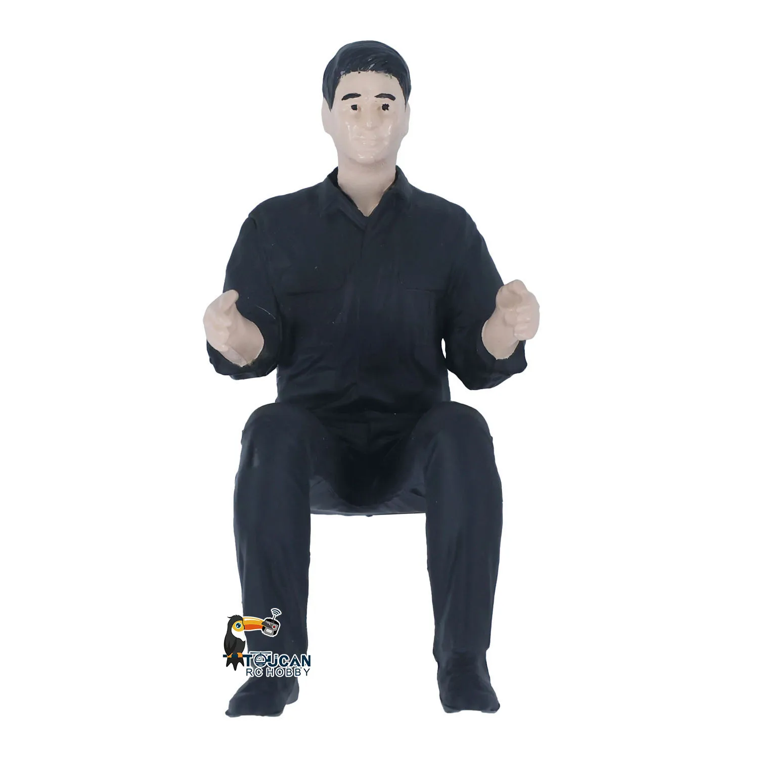 

Spare Part Male Driver Man for Toys 1/14 RC Tractor Truck Dumper Remote Control Hydraulic Tipper Car DIY Vehicle Model Loader