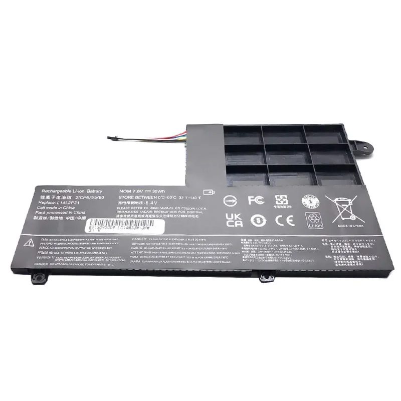 LMDTK New L14L2P21 L14M2P21 Laptop Battery For S41-35 S41-70 S41-75 Ideapad 500s-15ISK 500S-14ISK 300S-14ISK 310S-14IKB