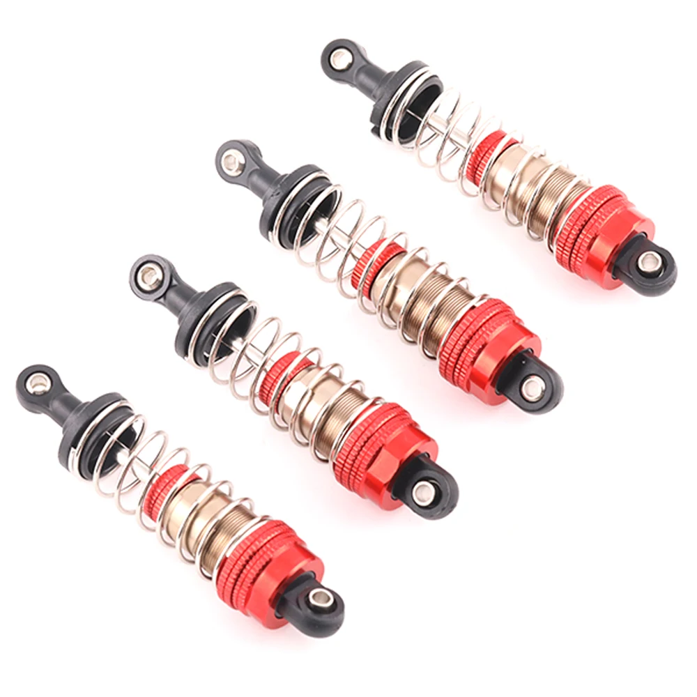 Hydraulic Shock Absorber For SCY 16101 16102 Pro Wltoys 124008 124017 MJX Hyper Go 16207 16208 16210 14301 14210 RC Car Upgraded