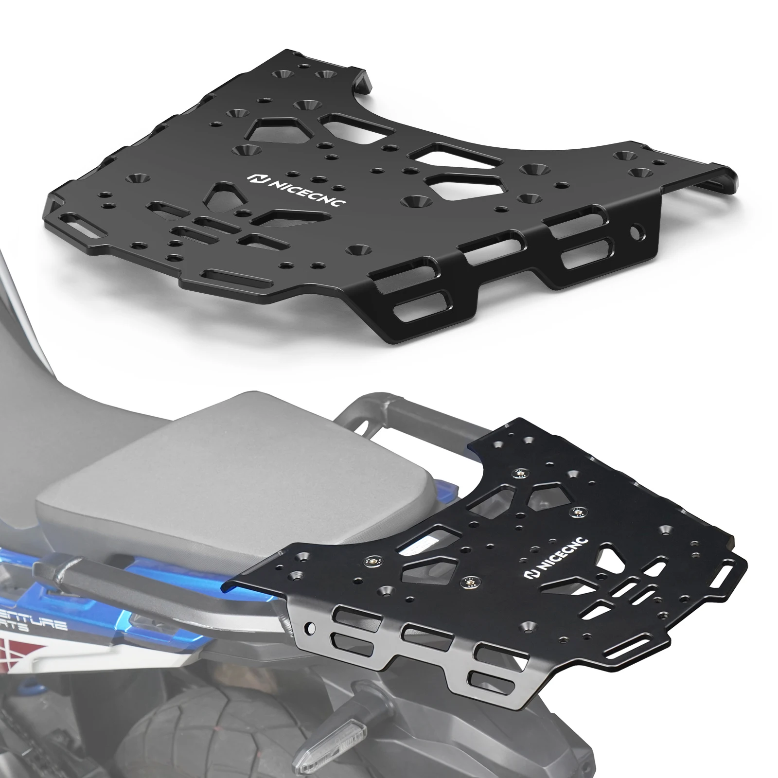 

Motorcycle Saddlebag Carrier Rackless Bags Bracket Rear Luggage Rack for Honda CRF1100L Africa Twin/Adventure Sports 2022-2026
