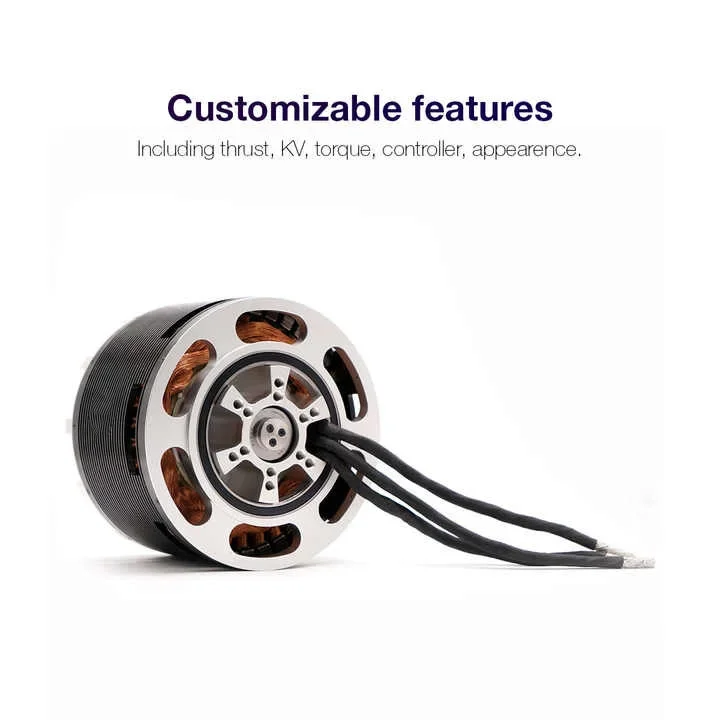 FRC 240150 210KG empuje Quadcopter U-AV Evtol tripulado elevación pesada Dr-one sin escobillas DC Outrunner Motor imán permanente Fly Taix