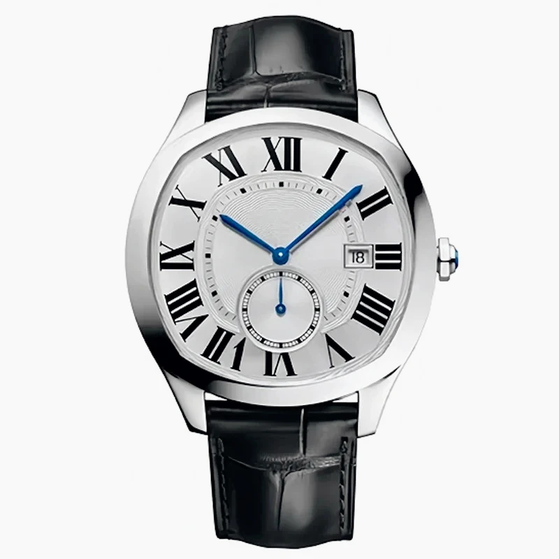 

Updated Luxury Pair Automatic Mechanical Watch Soft Wear Resistant Genuine Leather Strap Multi Function High Precision Movement