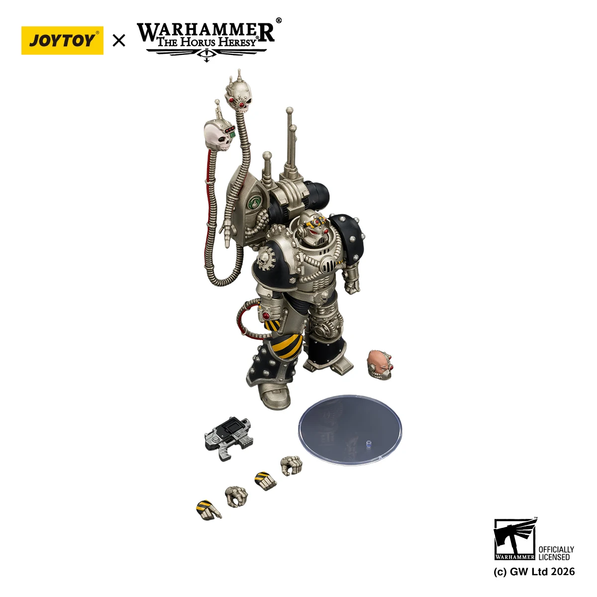

Предзаказ: Фигурка JOYTOY Warhammer 40K Iron Warriors Legion Praevian с болтовкой, масштаб 1/18, аниме-стиль