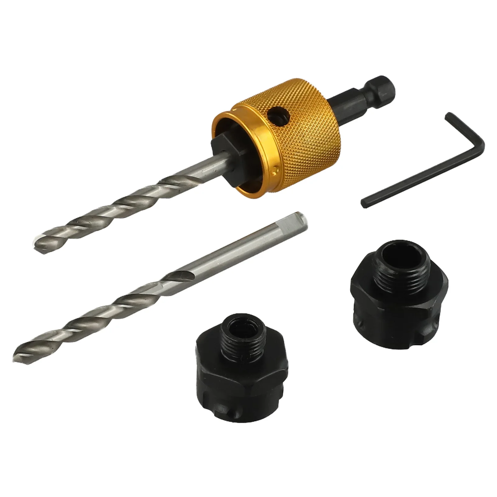 Hex Shank Tool Drill Extension Rod Construction Projects Compatibility With Various Sizes Efficient Change System