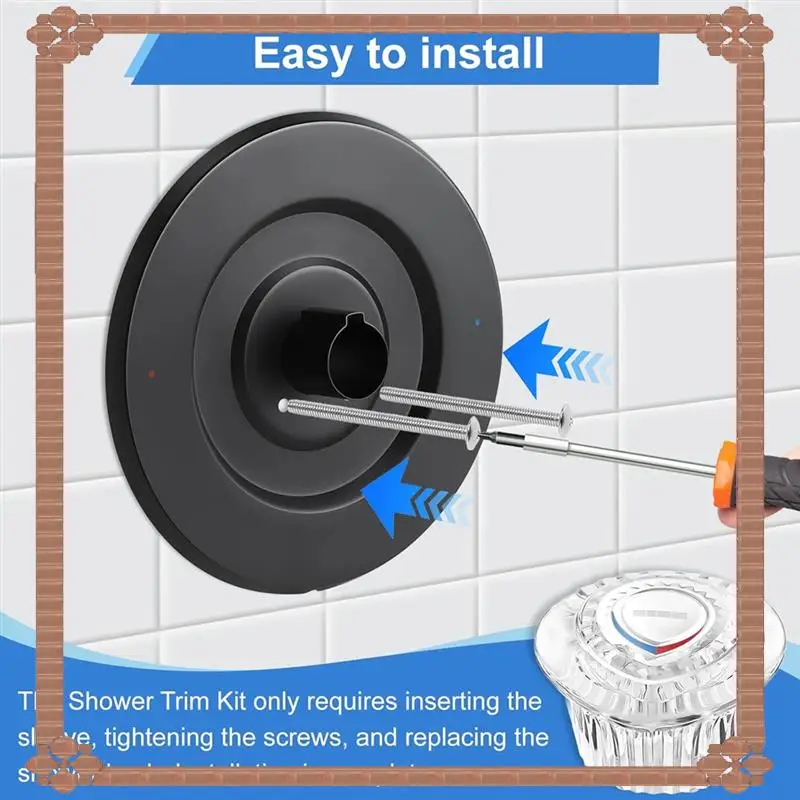 

24-часовая доставка, матовый черный комплект отделки душа для Moen T470 31661SN, комплект отделки душа и ванна/накладка для душа для Moen 1225, комплект отделки,