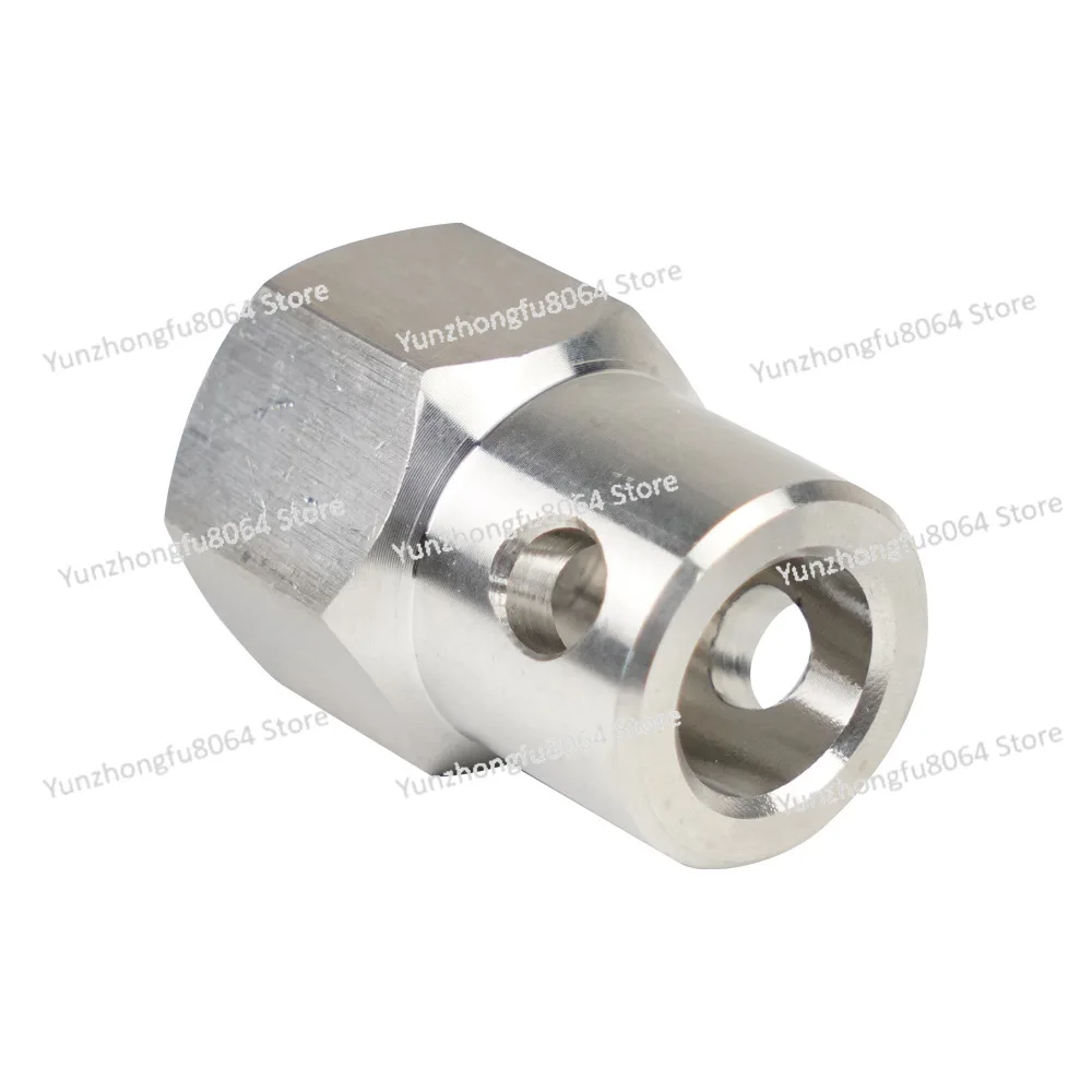 Stainless Steel Top Wind Trailer Jack, Crank Handle Charging Drill Adapter