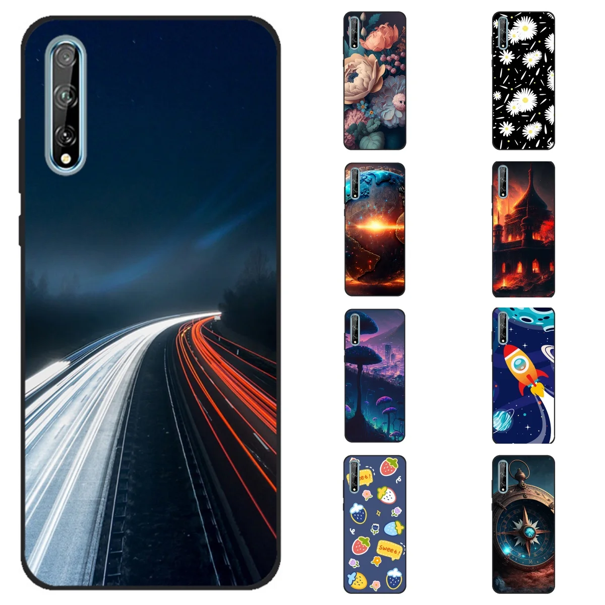 Case For Huawei Y8P Case Back Cover Case For Huawei Y8P Y8 P Y 8P Slim Phone Case For Huawei Y8P Silicone Soft TPU Bumper  6.3