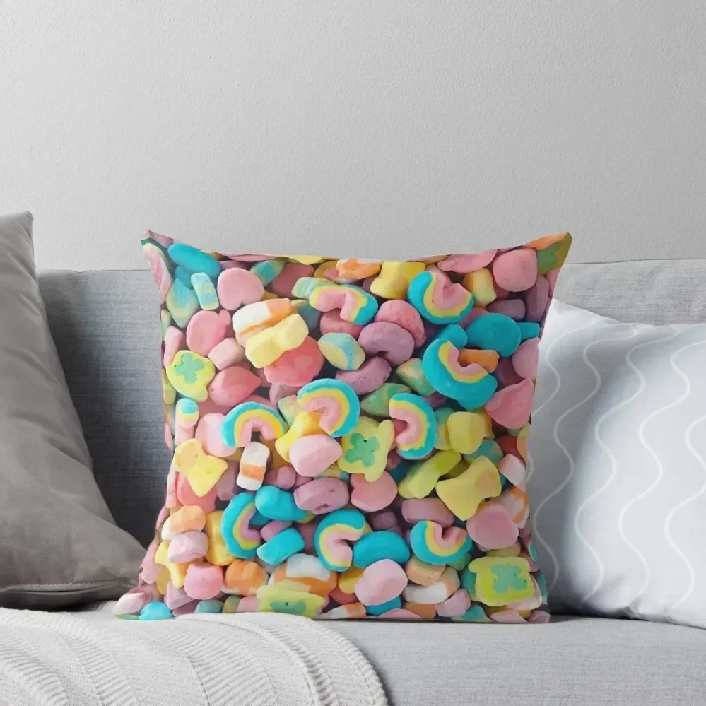 

Lucky Charms Throw Pillow Throw Pillow christmas cushions covers pillow