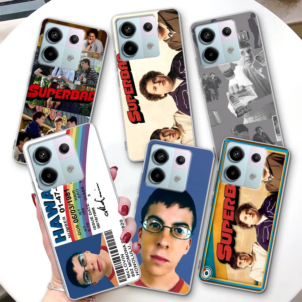 Чехол Mclovin Movie Superbad для Xiaomi Redmi 12C 6 6A 7 S2 Y2 7A 8 8A 9 9A 9i 9C 9T 10 Prime 10A 10C 10X K20 Pro, чехол из ТПУ для телефона