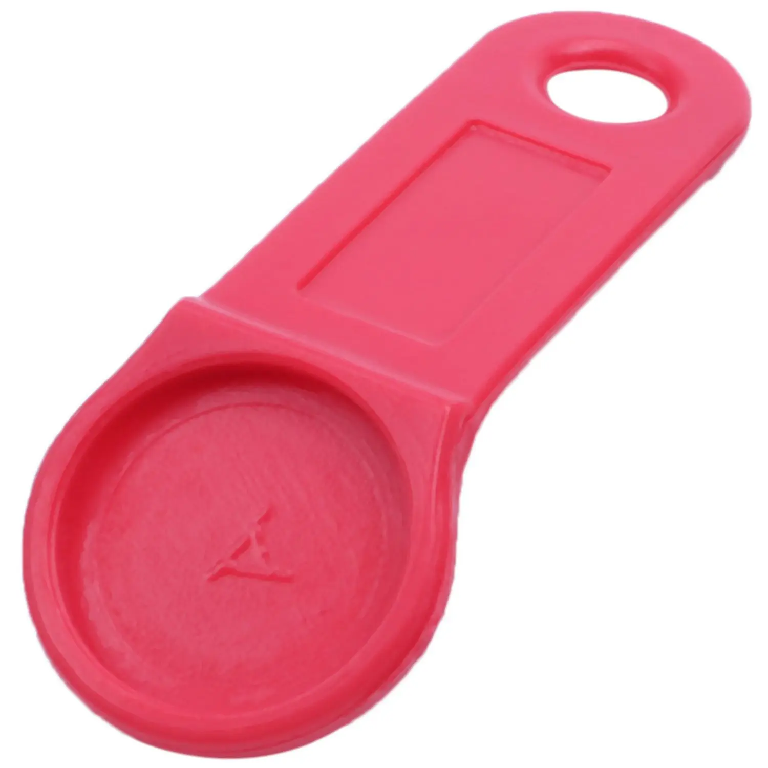 10 Uds DS1990A-F5 TM tarjeta iButton Tag con montado en la pared rojo