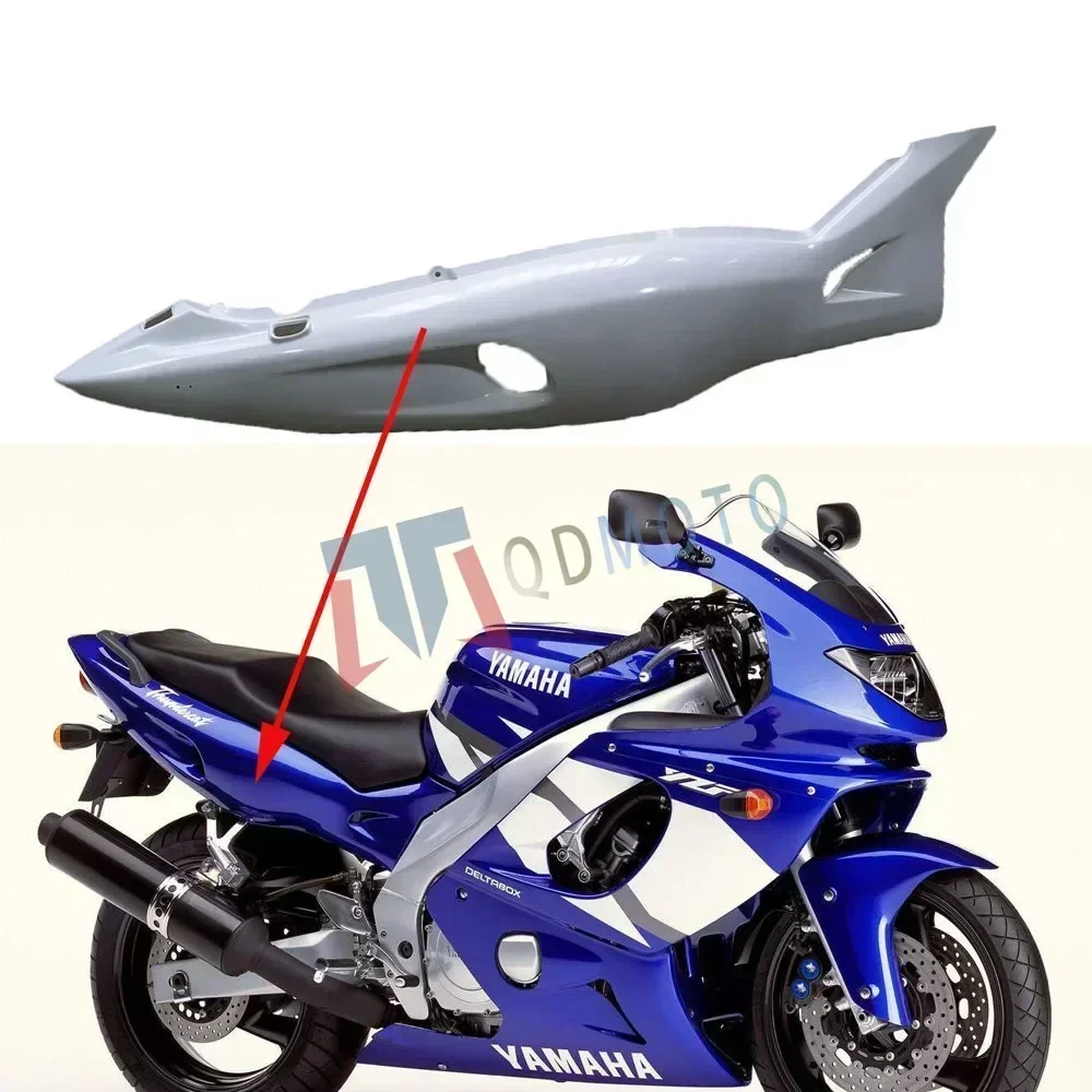 For Yamaha YZF 600R 1998-2007 Motorcycle Accessories Unpainted Rear Tail Side Cover ABS Injection Fairing YZF600R 98-07