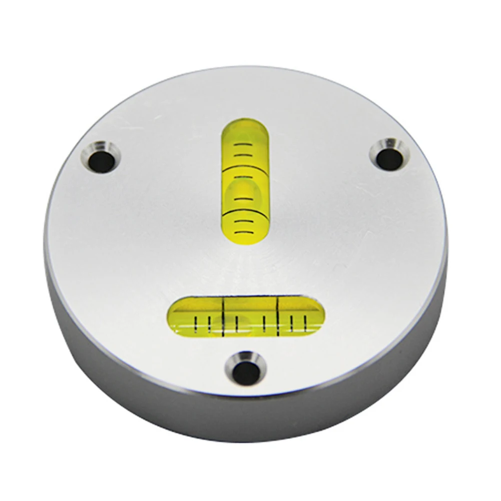 

1 шт. Уровень-пузырек с двойной точностью, горизонтальный, круглый, измерительный прибор для деревянных поверхностей