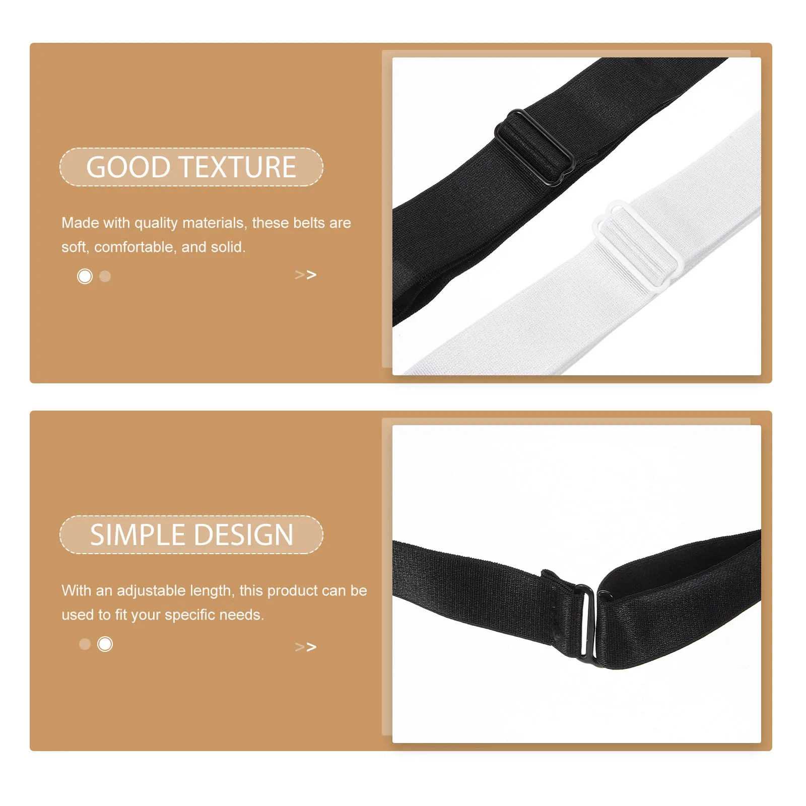 

2pcs Crop Tuck Band Elastic Belts For Women Adjustable Shirt Tuck Tool Tops Accessory Clothes Styling Band Handicraft Sewing