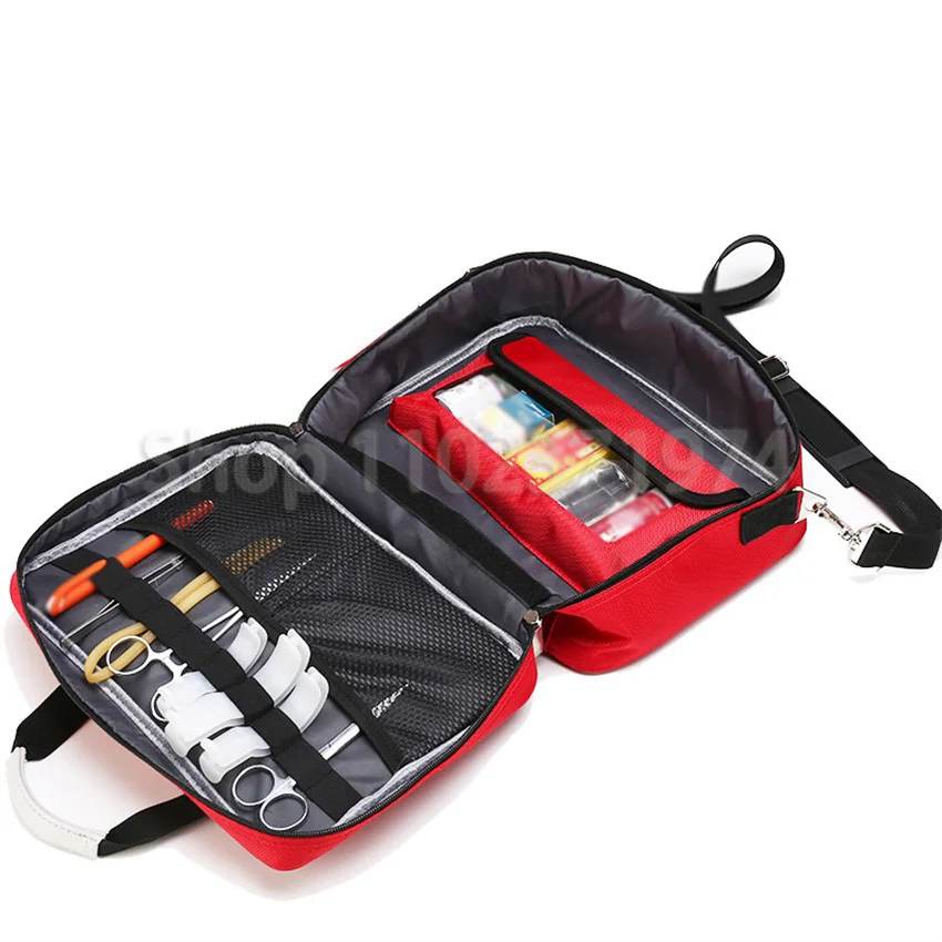 First Aid Kit For Camping Equipment Empty Bag Medicine Medical Supplies Bag Waterproof Multi-function Travel Set